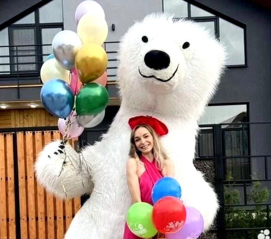 Белый медведь аниматор Полтава, Кременчуг, Кобеляки, Миргород, Диканька Полтава - зображення 8