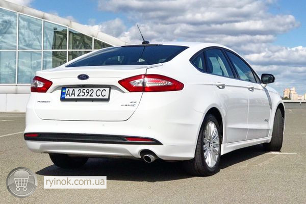 368 Ford Fusion 2015 белый аренда авто на свадьбу с водителем Київ - зображення 3