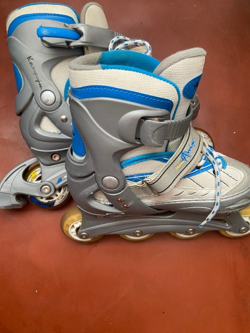 Роліки блакитного кольору 34-37 Київ - зображення 1