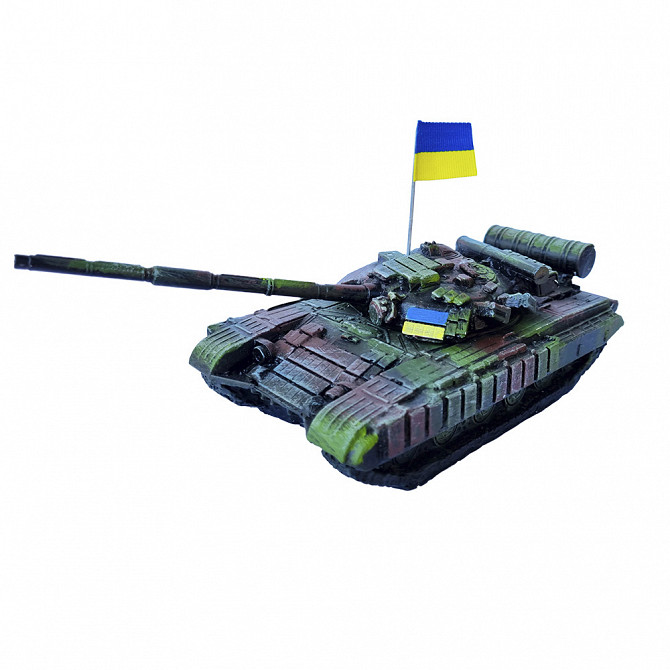 Статуетка "Український танк Т-64БВ" Львів - зображення 1