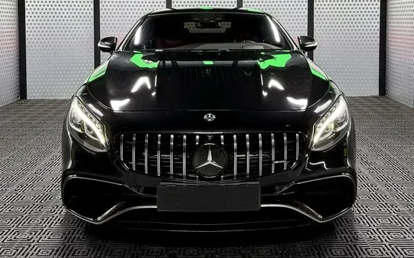 217 Прокат Mercedes-Benz S63 Coupe черный Київ - зображення 2