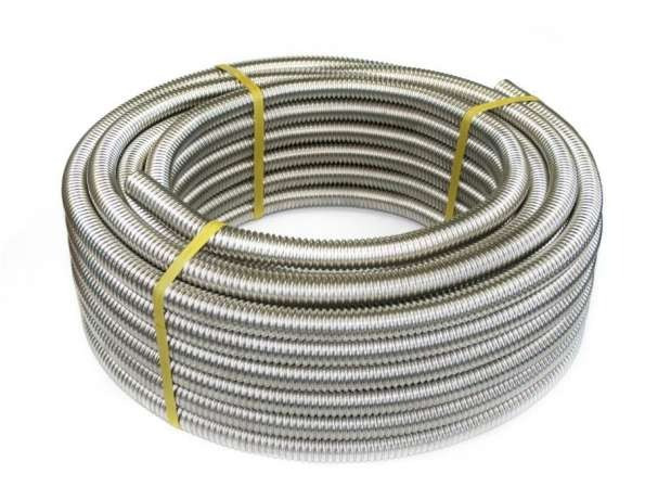 Продам трубу гофрированную из нержавеющей стали и муфты к ней Київ - зображення 1