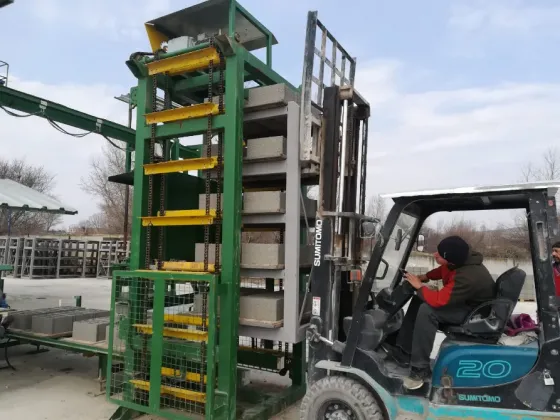 Шлакоблок– Автоматическая Бетонная Тротуарная Машина – 245.000 $ Київ