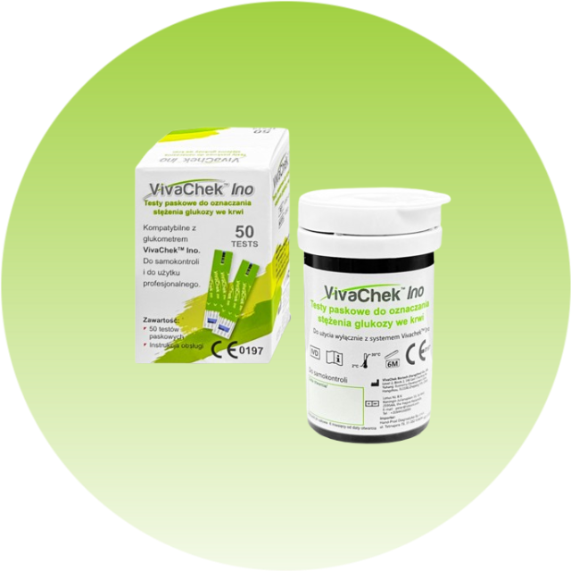 Тест-смужки VivaChek Ino 50 шт Львів - зображення 1