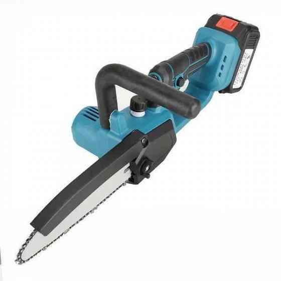 Аккумуляторная мини электрическая Electric chain saw 8 дюймов + 2 аккумулятора 48V Мини-пила садовая Львов