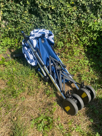 Візок-тростина My Baiibe Mb51 Blue Chevron. У візку My Baiibe , можна Шепетовка - изображение 4