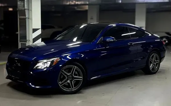 433 Авто без водителя Mercedes Benz С300 синий на прокат Киев - изображение 1