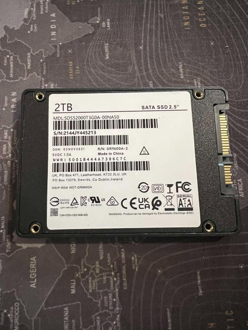 Ssd 2.5 sata3 Blue 2tb новий Київ - зображення 4