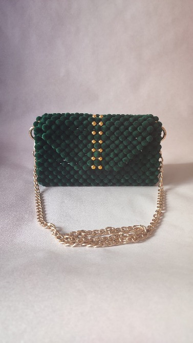 ~ Клатч смарагдове щастя ~ Звенигородка - изображение 1