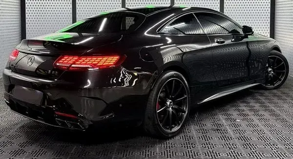 217 Прокат Mercedes-Benz S63 Coupe черный Київ - зображення 3