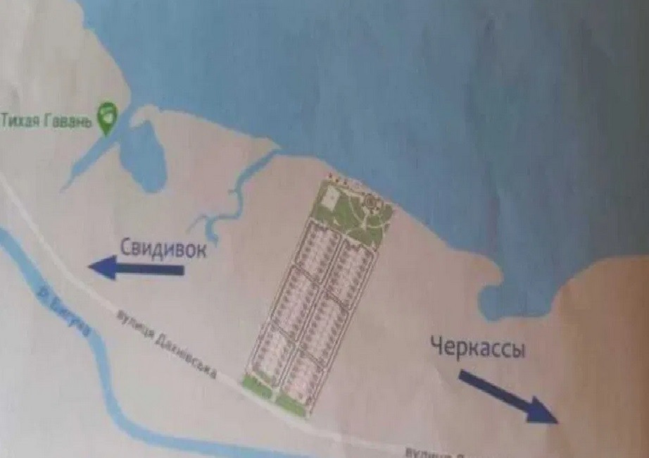 Ділянка біля Дніпра в котеджному містечку "Riviera Club” Черкассы - изображение 1