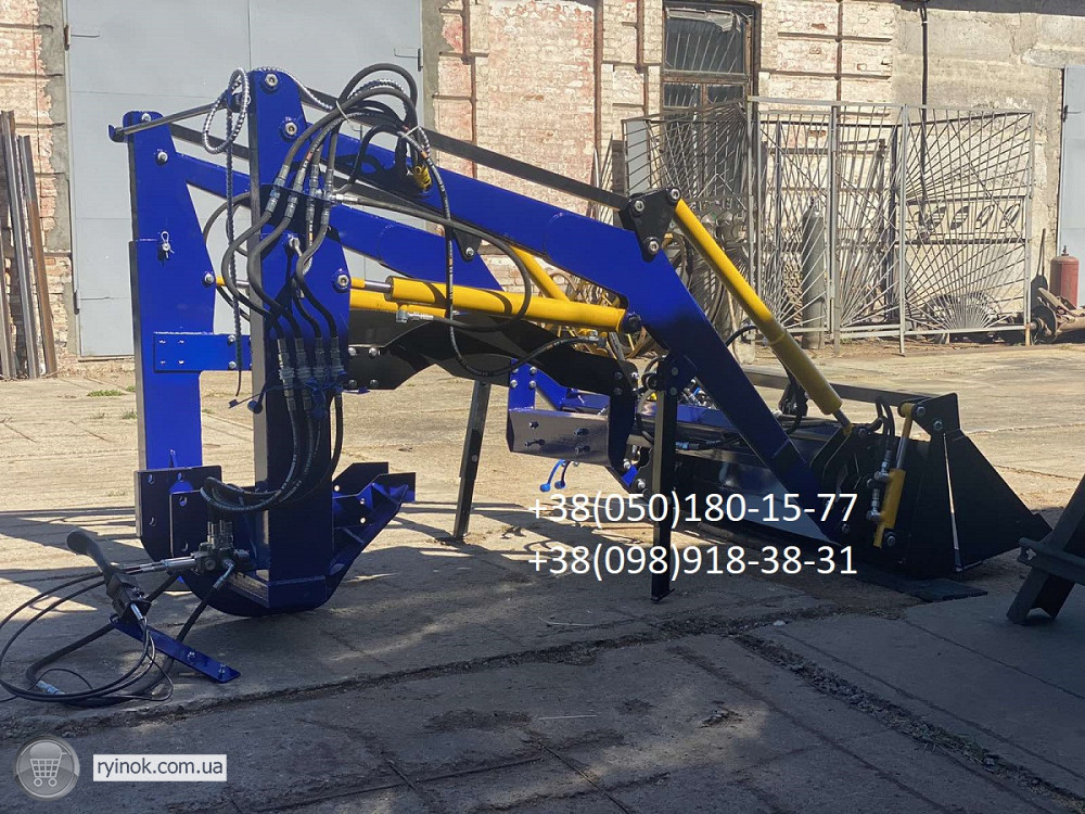 Міні навантажувач КУН джойстик. Навантажувач на мінітрактор. Оріхів - зображення 4