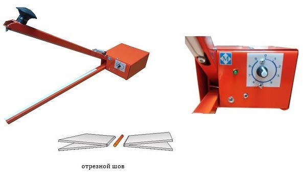 Настільні зварювачі пакетів 400, 600, 800, 1000 мм відрізним швом Київ - зображення 1