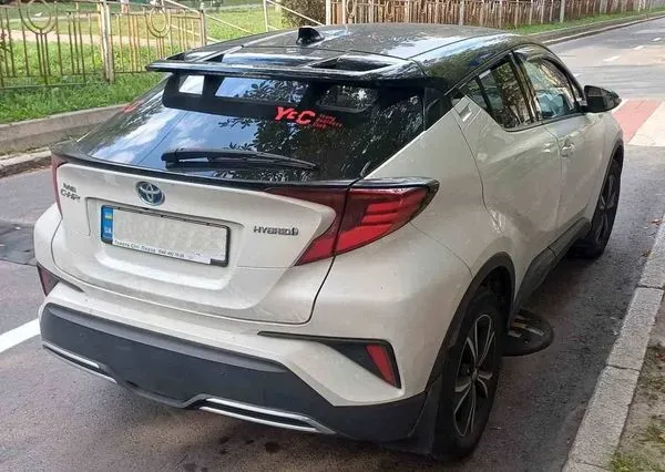 083 Внедорожник на свадьбу Toyota CH-R 2019 белый аренда Київ - зображення 5