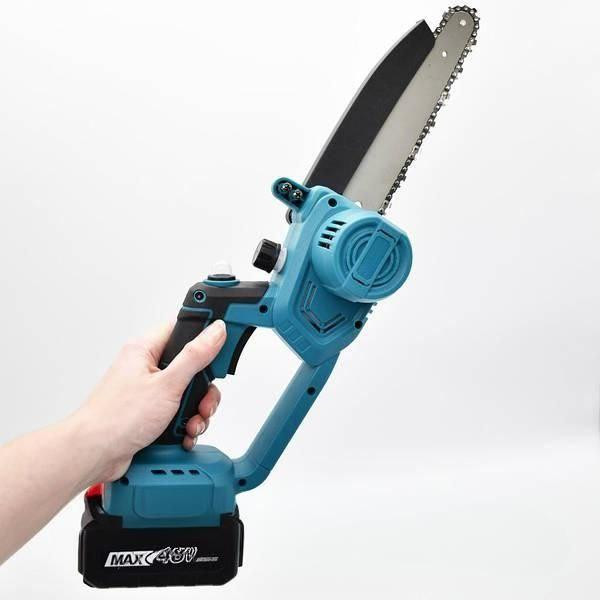 Аккумуляторная мини электрическая Electric chain saw 8 дюймов + 2 аккумулятора 48V Мини-пила садовая Львів - зображення 2