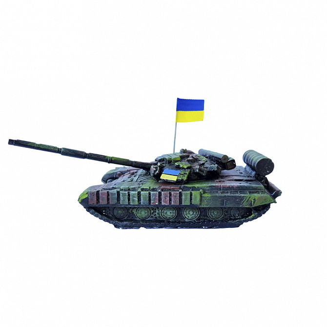 Статуетка "Український танк Т-64БВ" Львів - зображення 2