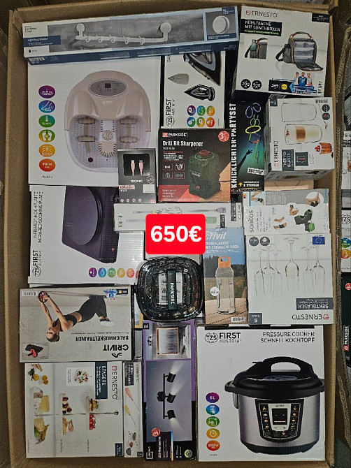 Мікс-палети з уцінкою 80% – ідеальний вибір для вашого бізнесу Луцьк - зображення 1