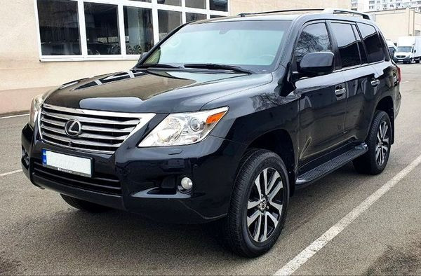 384 Аренда бронированный джип Lexus LX 570 B6 черный с водителем Київ - зображення 1