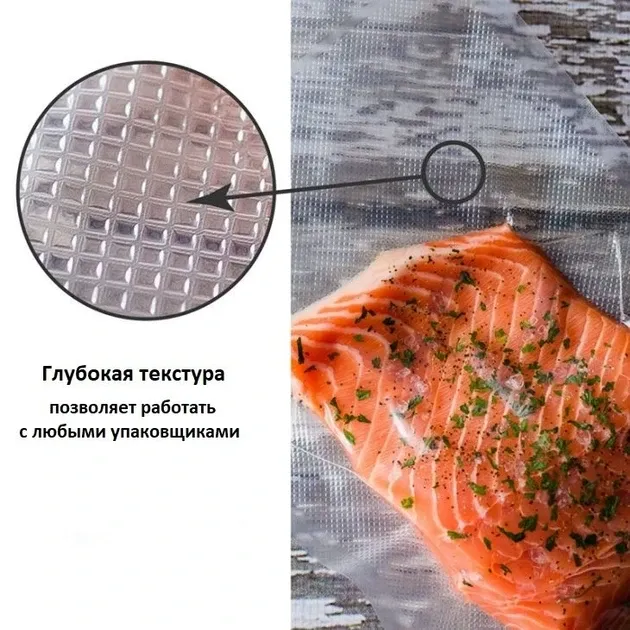 Вакуумные пакеты гофрированные в рулоне Besser Vacuum 25x500 см. Львов - изображение 4