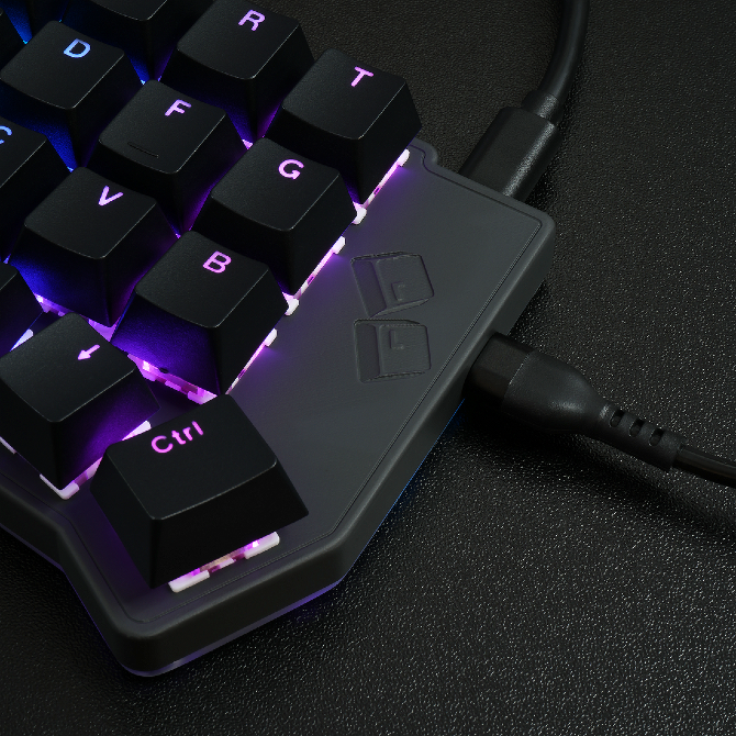 Спліт клавіатура Cleo (Corne) – механічна клавіатура з Rgb підсвіткою Івано-Франківськ - зображення 6