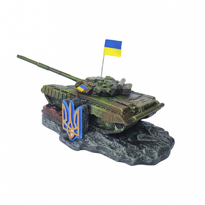 Статуетка "Український танк Т-64БВ" №2 Львів - зображення 2
