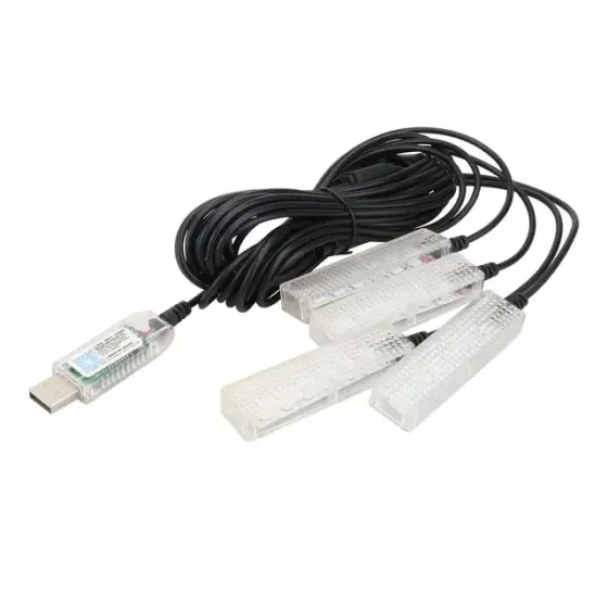 Автомобильная RGB подсветка салона с поддержкой приложения 4 шт USB Львов