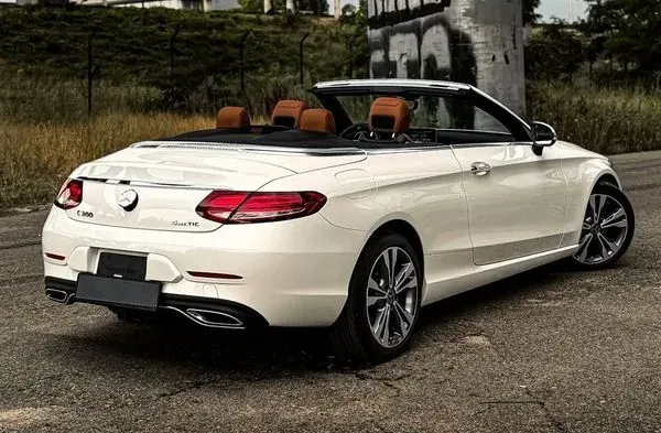 081 Прокат Mercedes-Benz C300 Cabrio белый без водителя в Киеве Киев - изображение 5