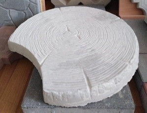 Тротуарная плитка Пенёк срез (спил) дерева Харків - зображення 1