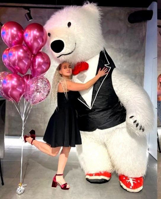 Белый мишка Черновцы медведь аниматор заказ на праздник Черновцы - изображение 7