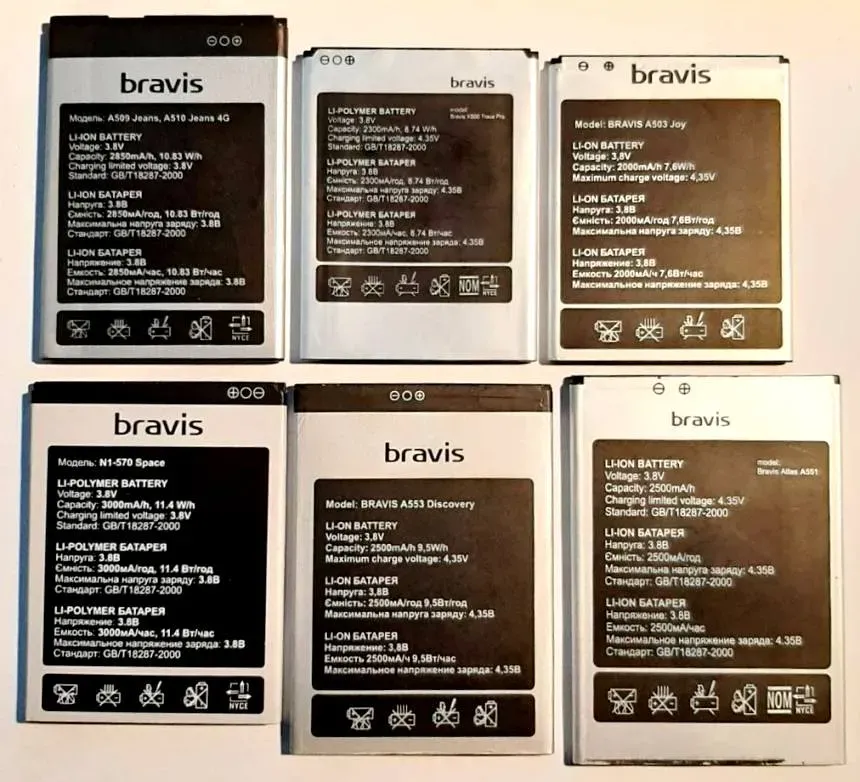 Продам нові, оригінальні акумуляторні батареї до мобільних телефонів Київ - зображення 3