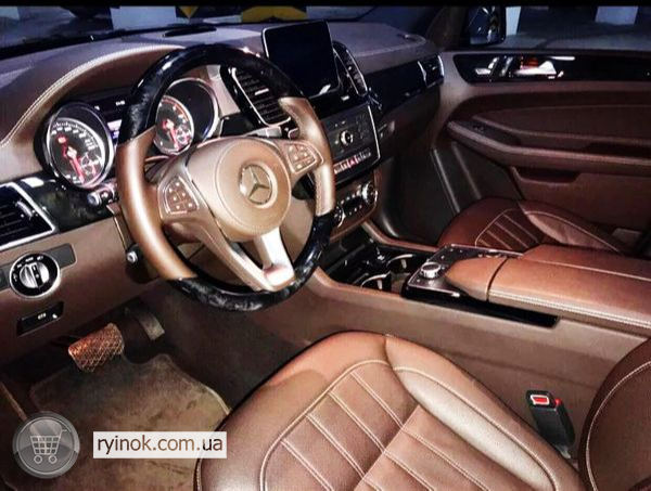 361 Внедорожник Mercedes Gls черный в аренду на свадьбу трансфер Київ - зображення 6