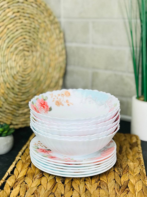 Набір тарілок 12 предметів Версаль Івано-Франківськ - зображення 1