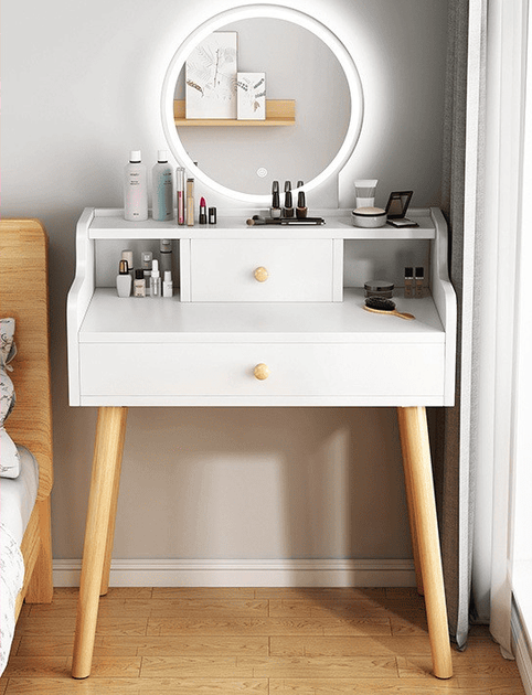 Туалетний столик Tt821 із Led дзеркалом та висувними ящиками Одеса - зображення 3