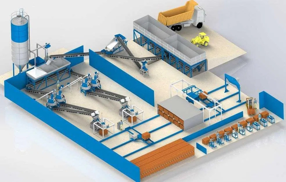 Обладнання для виробництва гіперпресованої цегли, бруківки, блоків Луцк - изображение 6
