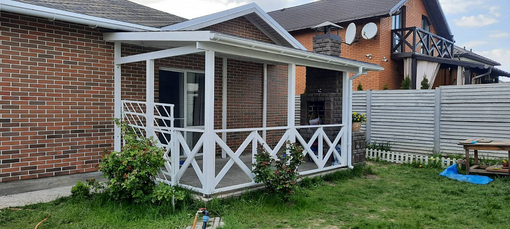 Веранда. Тераса. Пристройка к дому. Прибудова до будівлі Боярка - зображення 4