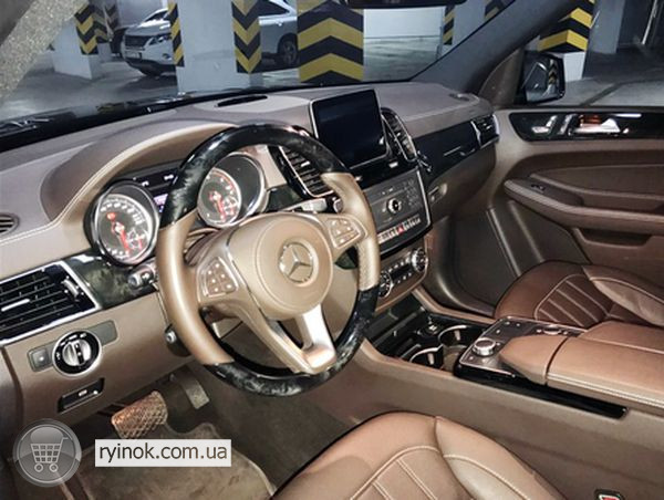 361 Внедорожник Mercedes Gls черный в аренду на свадьбу трансфер Київ - зображення 5