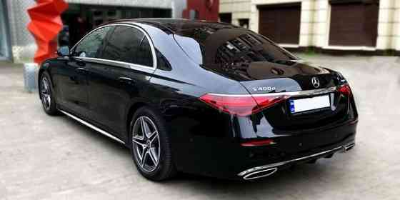 176 Прокат авто на свадьбу Mercedes-Benz W223 S-Class 400d Київ