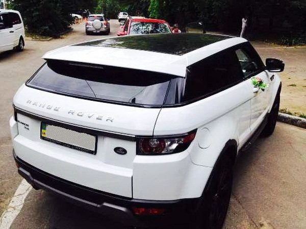 240 Внедорожник на свадьбу Range Rover Evoque Coupe аренда Київ - зображення 2