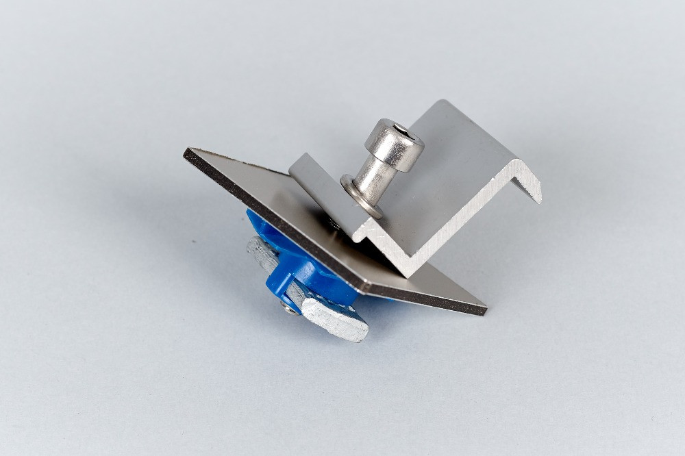 Краевое крепление, в сборе для крепления солнечных панелей Дніпро - зображення 2