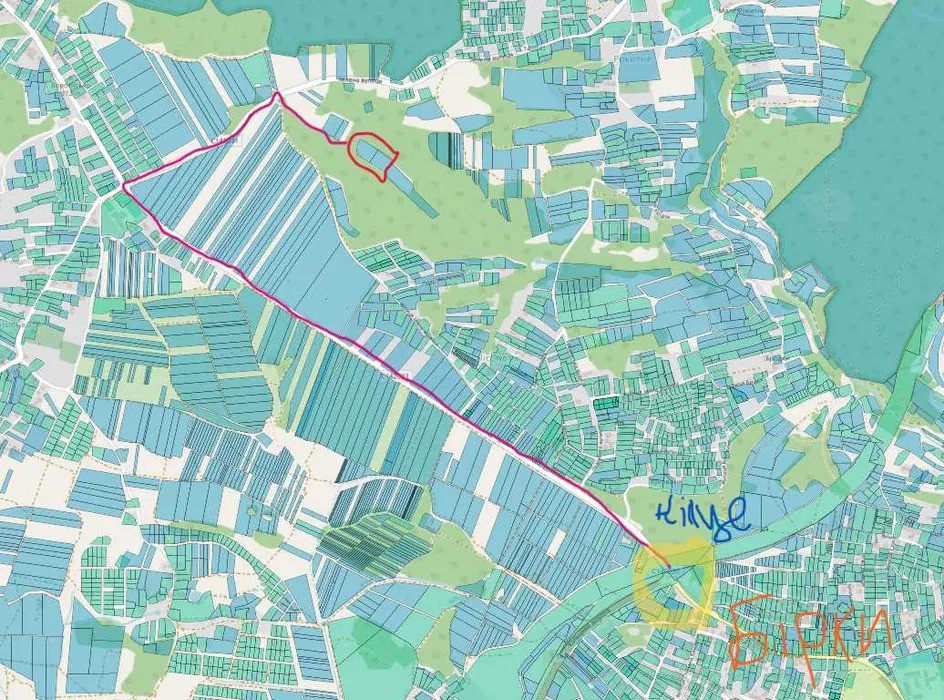 Земельна ділянка 1, 2 Га поруч з Брюховичами Львов - изображение 3