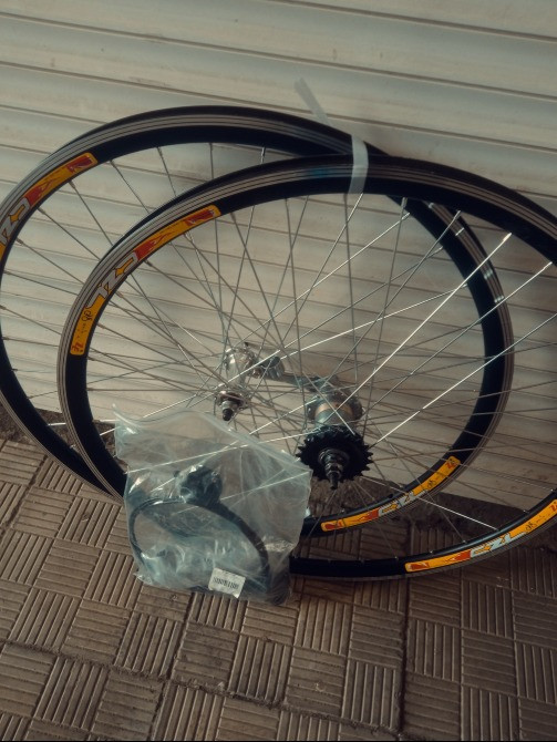 Комплект вело колёса 20 24 26 28 29 дюймов на планетарной втулкой 3 Харків - зображення 1