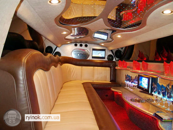 016 Лимузин Chrysler 300C черный аренда на свадьбу день рождения Київ - зображення 5