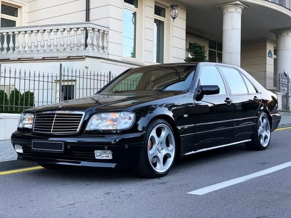 117 Аренда Mercedes Benz W140 Long S7.3 V12 Brabus кабан для свадьбы Київ - зображення 1