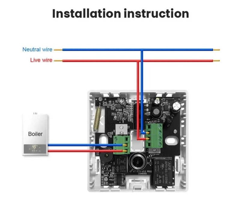 Терморегулятор комнатный для газ/эл.котла wi-fi Дніпро - зображення 3