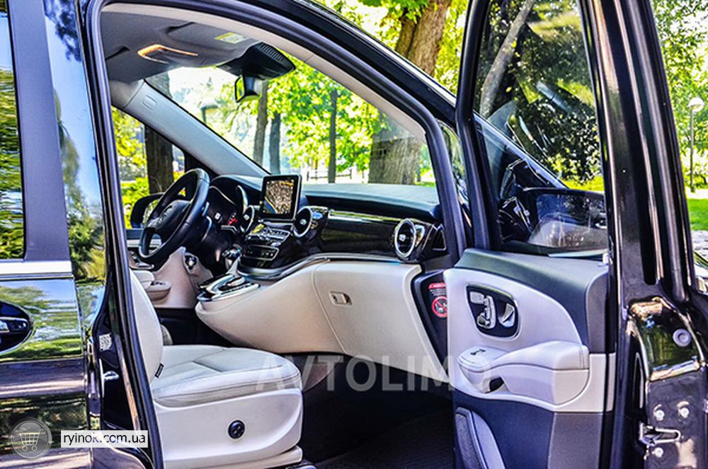 274 Микроавтобус Mercedes V класс аренда на свадьбу с водителем Київ - зображення 3