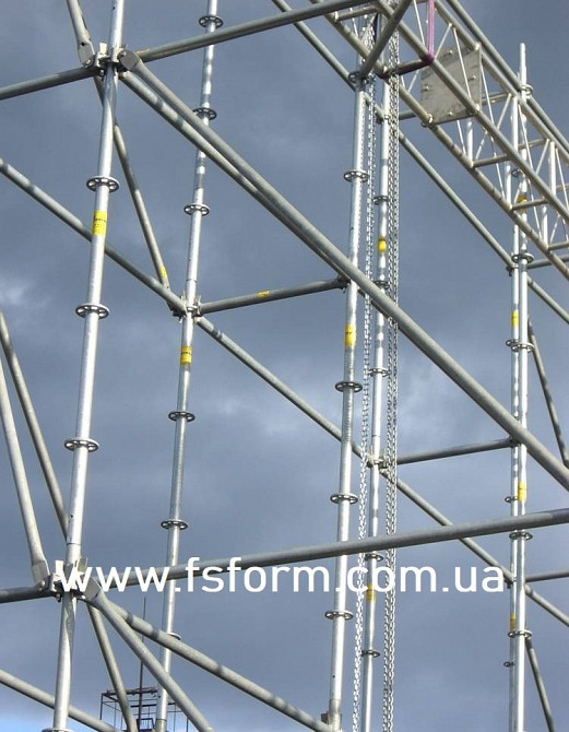 Риштування модульні, Леса модульные, Підмості пересувні, Леса Киев - изображение 1