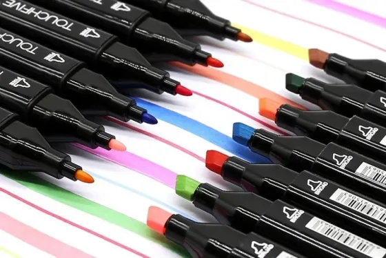 Маркеры TOUCH Sketch Marker Black 80 шт разноцветные + сумка Львов