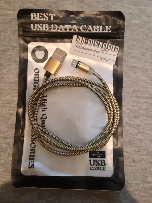 Кабель магнитный микро юсб без передачи данных Харків - зображення 1