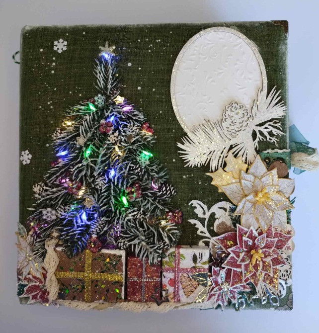 Фотоальбом ручної роботи на новорічну тематику "Зима під ялинку Суми - зображення 1