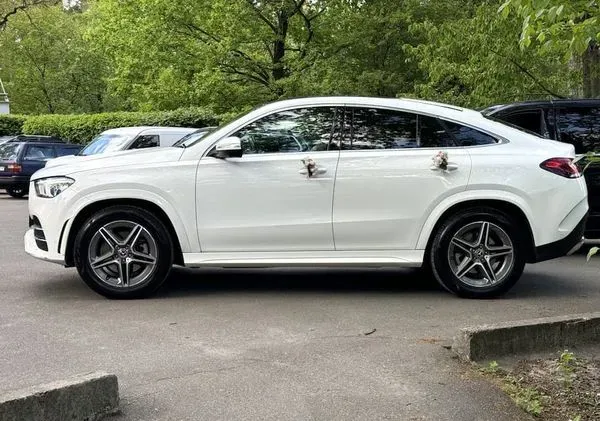 244 Внедорожник на свадьбу Mercedes Benz Gle Amg Coupe белый джип Київ - зображення 4